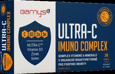 Barnys Ultra-C Imuno Complex 30 kapsulí Barnys Ultra-C Imuno Complex 30 kapsulí