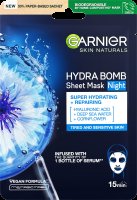 Garnier Hydratační regenerační noční textilní maska Moisture Bomb Night-time 32g