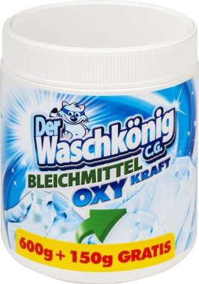Der Waschkönig Odstraňovač skvrn Oxy White 750 g
