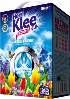 Herr Klee Prací prášek Color Box (120 dávek) 10 kg