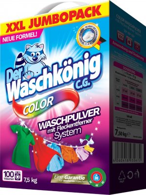 Der Waschkönig Color prací prášek BOX (100 dávek) 7.5 kg