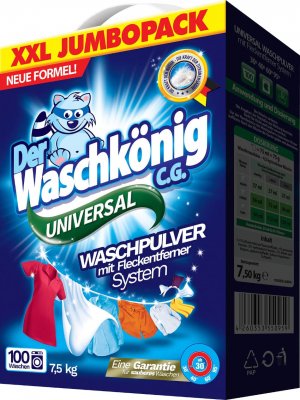 Der Waschkönig Universal prací prášek BOX (100 dávek) 7.5 kg