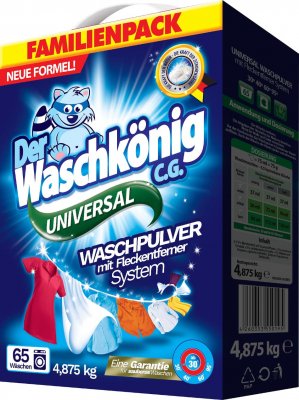 Der Waschkönig Universal prací prášek BOX (65 dávek) 4,875kg