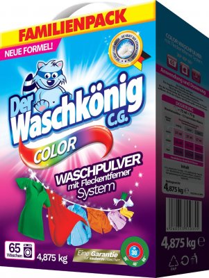 Der Waschkönig Color prací prášek BOX (65 dávek) 4,875kg