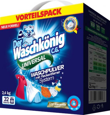 Der Waschkönig Universal prací prášek BOX (32 dávek) 2.4 kg