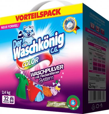 Der Waschkönig Color prací prášek BOX (32 dávek) 2,4kg 2.4 kg