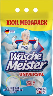 WascheMeister Prací prášek Universal (140 dávek) 10,5kg