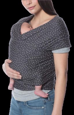 Ergobaby ŠÁTEK/Aura Wrap - Twinkle Grey - JA