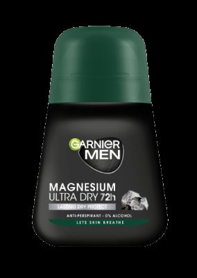 Garnier Men Magnesium Ultra Dry 72H pánský antiperspirant roll-on 50ml