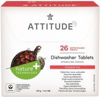 ATTITUDE Tablety do myčky, bez fosfátů 26ks