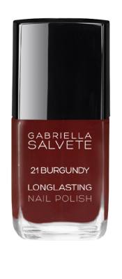 Gabriella Salvete Longlasting Enamel lak na nehty 21 Burgundy 11 ml