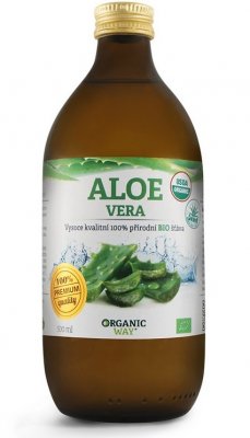 Aloe vera Bio 100% šťáva premium quality 500ml