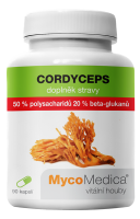 MycoMedica Cordyceps 50% ve vysoké koncentraci 90 kapslí