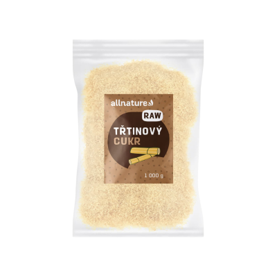 Allnature Cukr třtinový nerafinovaný RAW 1000g Allnature Cukr třtinový nerafinovaný RAW 1000g