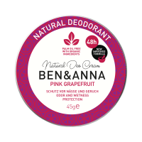 Ben & Anna Pink Grapefurit, metal deocreme 45g