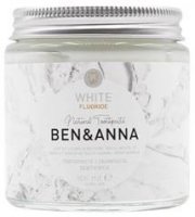 Ben & Anna Zubní pasta bílá s fluoridem, Heřmánek a Šalvěj 100ml