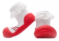 Attipas Dětské Botičky Ballet Red XL