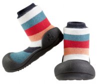 Attipas Dětské Botičky Rainbow Black XL