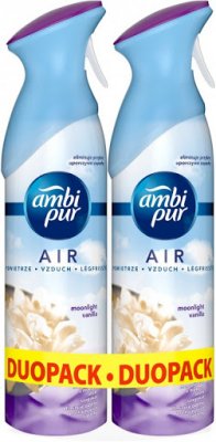 Ambipur AmbiPur Spray Moonlight Vanilla 2 x 300 ml