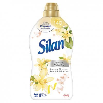 Silan Aviváž Aromatherapy+ Lemon Blossom & Minerals 58 praní 1,45l