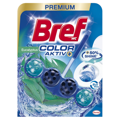 Bref Blue Aktiv WC Blok Eucalyptus 50g