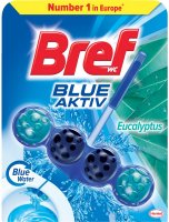 Bref Color Aktiv tuhý WC blok Eucalyptus 50 g