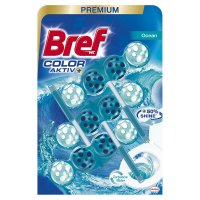 Bref Turqoise Aktiv WC Blok Ocean 3x50g