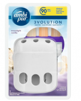 AmbiPur 3vol strojek + Moonlight Vanilla osvěžovač vzduchu 20ml