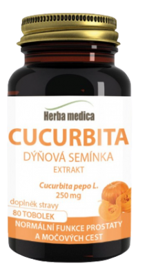 Herba medica Cucurbita Dýňová semínka extrakt 250 mg 80 tobolek