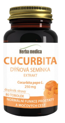 Herba medica Cucurbita Dýňová semínka extrakt 250mg, 80 měkkých tobolek