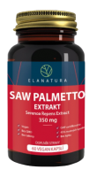 Elanatura Saw Palmetto extrakt 350mg (Serenoa repens), 60 vegan kapslí 60 kapslí