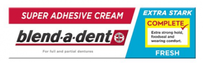 Blend-a-dent fixační krém na zuby Complete Fresh 47g