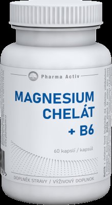 Pharma Activ Hořčík magnesium 375mg 60kapslí