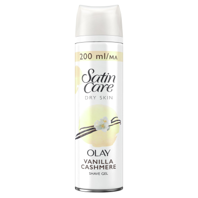 Gillette Satin care Dámský gel na holení Vanilla dream 200ml
