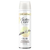 Gillette Satin Care Oley Vanilla Dream gel na holení 200 ml