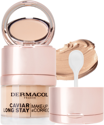 Dermacol Caviar long stay make up and corrector - pale 30ml Dermacol Caviar long stay make up and corrector - pale 30ml