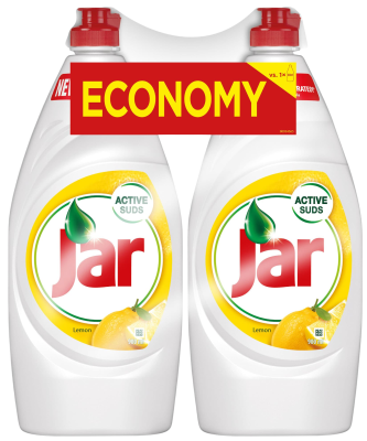 Jar prostředek na nádobí Lemon 2x900ml Jar prostředek na nádobí Lemon 2x900ml