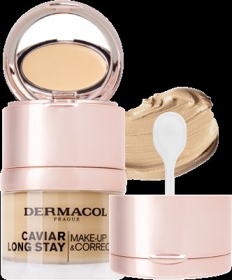Dermacol Caviar long stay make up and corrector - fair 30ml
