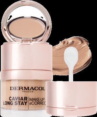 Dermacol Caviar long stay make up and corrector - tan 30ml Dermacol Caviar long stay make up and corrector - tan 30ml
