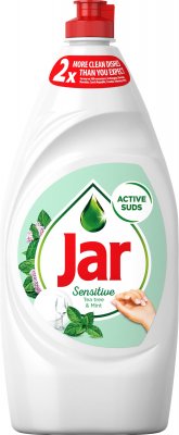 Jar Sensitive prostředek na nádobí Tea Tree & Mint 900ml