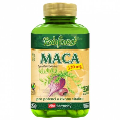 VITAHARMONY Maca XXL economy 530 mg 250 kapslí