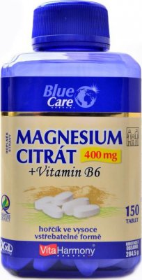 VitaHarmony XXL Magnesium Citrát 400mg + Vitamin B6 150tbl Cena Od 329 ...