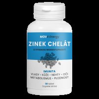 MOVit Zinek Chelát 15 mg 90 tablet