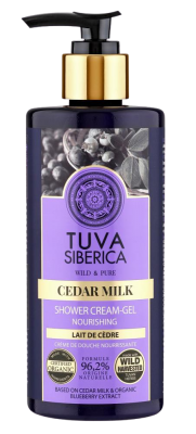 Natura Siberica Vyživující sprchový krém/gel Cedrové mléko 300ml