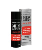 Dermacol MEN AGENT Omlazující gel-krém a balzám po holení 50ml
