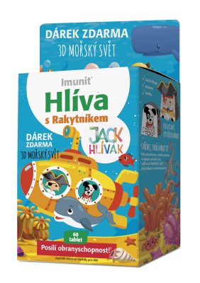 Hlíva JACK HLÍVÁK pro děti tbl.60+3D mořský svět