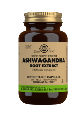Solgar Ashwagandha – indický ženšen 60cps