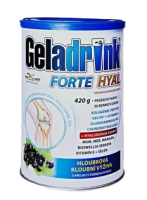 Geladrink FORTE HYAL černý rybíz práškový nápoj 420 g