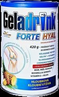 Geladrink FORTE HYAL ananas práškový nápoj 420 g Geladrink FORTE HYAL ananas práškový nápoj 420 g