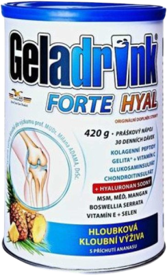Geladrink FORTE HYAL ananas práškový nápoj 420 g